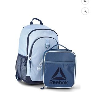Reebok Charlie Laptop Backpack and Lunchbox Set NWT